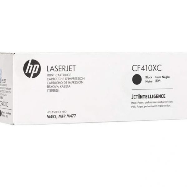 HP 410X (CF410XC) printera oriģ. tonera kasete melna (HP410X CF410XC High Yield Black Contract Toner)