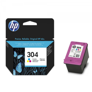 HP304 krāsains oriģ. tintes kārtridžs N9K05AE