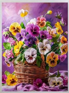 Dimanta izšūšanas komplekts, pēc numuriem 40x60