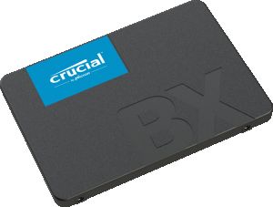 Crucial SSD BX500 240GB, 3D NAND, SATA III 6 Gb/s, 2.5-inch SSD disks