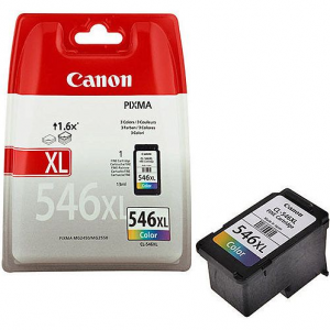 CL-546XL tintes kasetne orģinālā krāsainā CANON 8288B001