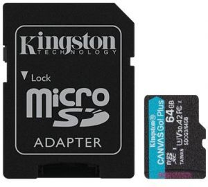 Kingston 64GB micro SDXC Canvas Go UHS-I SDCG3/ 64GB