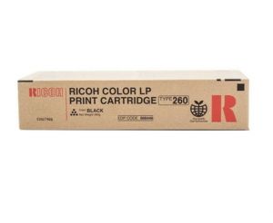 Ricoh Type 260 BK 888446  oriģ. toneris, melns ( Toner Ricoh Original Type 260 Black 888446)