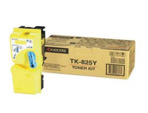 TK-825Y toneris oriģ. Kyocera dzeltena (Kyocera TK-825 Yellow Toner 1T02FZAEU0)